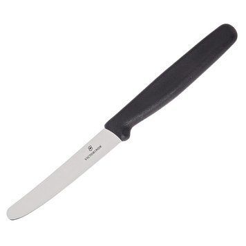Ніж кухонний Victorinox Standart 11 см заокруглений Чорний 5.1303 4004360 фото