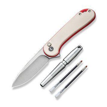 Комплект (Ніж, ручка) Civivi StellarQuill Pen & Button Lock Elementum II Knife Combo Gift Pack C23049 999990819 фото