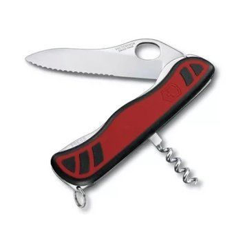 Швейцарський ніж Victorinox Sentinel Червоно-чорний (0.8321.MWC) V77552207 фото