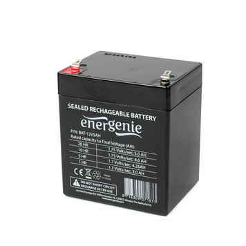 Акумуляторна батарея EnerGenie BAT-12V5AH, 12В 5Ач BAT-12V5AH 1000020 фото