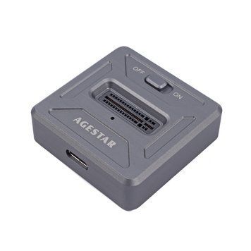 Док-станція Agestar 31CBNV1C(GRAY), сіра 31CBNV1C(GRAY) 1605312 фото