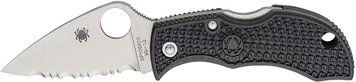 Ніж Spyderco Manbug Lightweight Leaf Serrated Серейтор MBKLFS 871615 фото