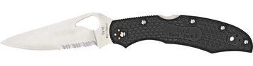 Ніж Spyderco Byrd Cara 2 ПолоСерейтор BY03PSBK2 871117 фото