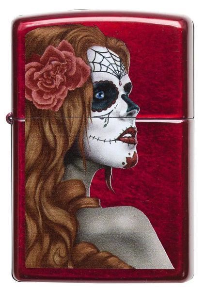 Зажигалка бензиновая Zippo Day Of Dead Girl (28830) V77550496 фото