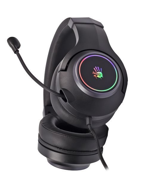 Гарнитура игровая Bloody G350 с подсветкой, USB G350 Bloody (Black) 1604863 фото