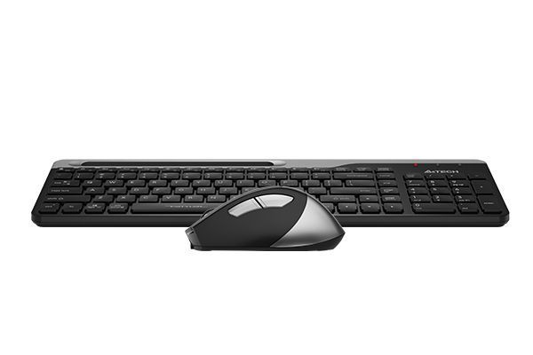 Комплект A4Tech Fstyler FB2535C клавіатура з мишою , USB, колір димчато-сірий FB2535C (Smoky Grey) 1605469 фото
