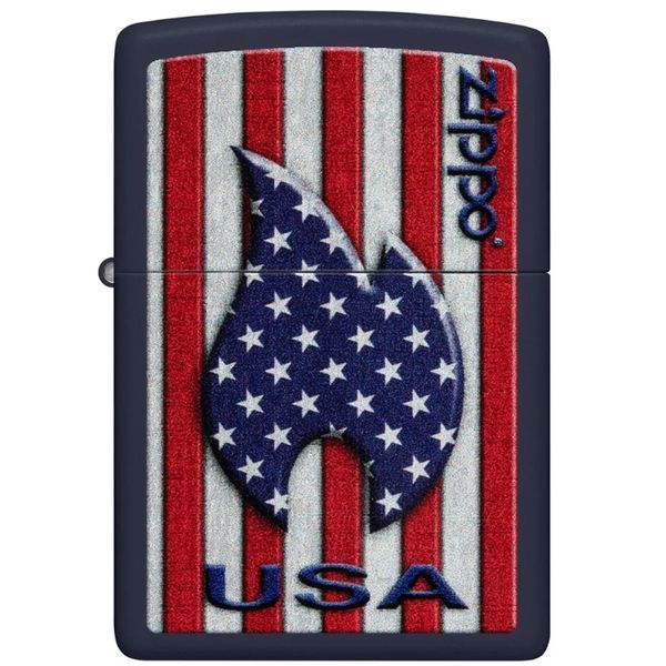 Запальничка Zippo Patriotic Flame Design 48560 V77550524 фото
