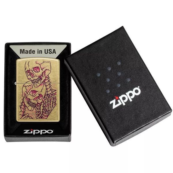 Зажигалка бензиновая Zippo Bony Embrace Design 47149 77890012 фото