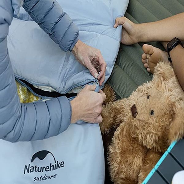 Спальник дитячий Naturehike С300 NH21MSD01, Блакитний 92844 фото