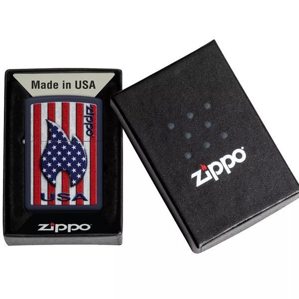 Запальничка Zippo Patriotic Flame Design 48560 V77550524 фото