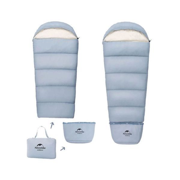 Спальник дитячий Naturehike С300 NH21MSD01, Блакитний 92844 фото