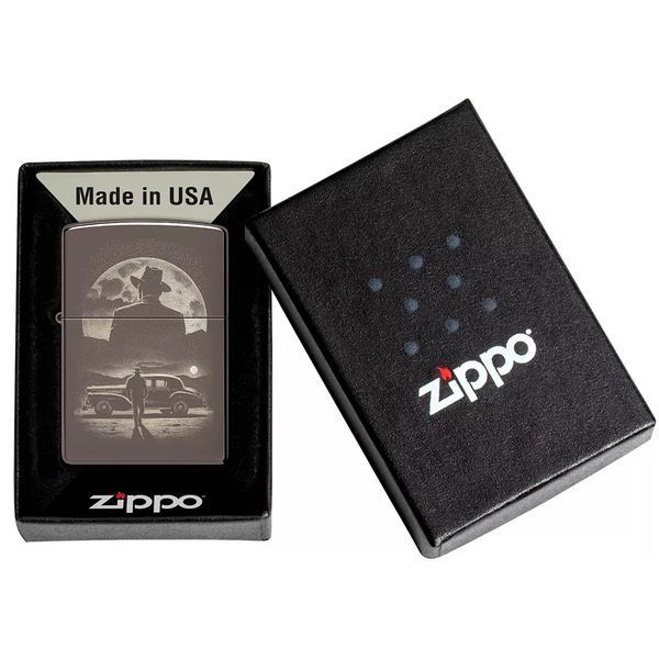 Зажигалка бензиновая Zippo Vintage Car and Man Design (46349) V77550912 фото