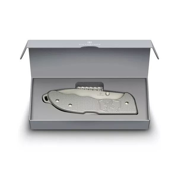 Швейцарський ніж Victorinox Evoke Alox 136мм 4функція Срібляста подарункова коробка (0.9415.D26) V77552943 фото