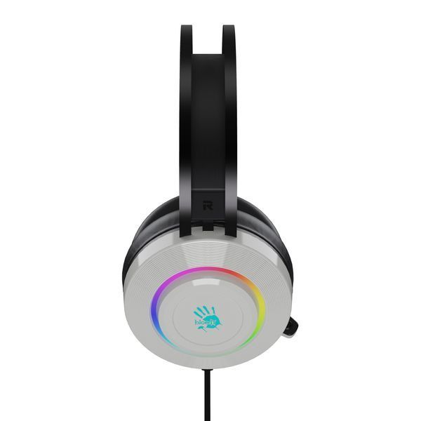 Гарнітура ігрова Bloody G521 з підсвічуванням, USB, колір білий G521 Bloody (White) 1605113 фото