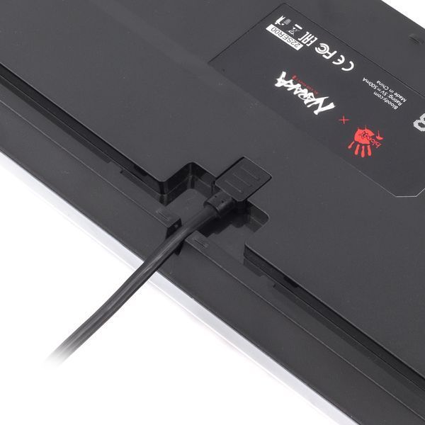 Механічна клавіатура A4Tech Bloody S98, червоні світчі, неонове підсвічування клавіш, USB S98 Bloody (Naraka) 1605854 фото