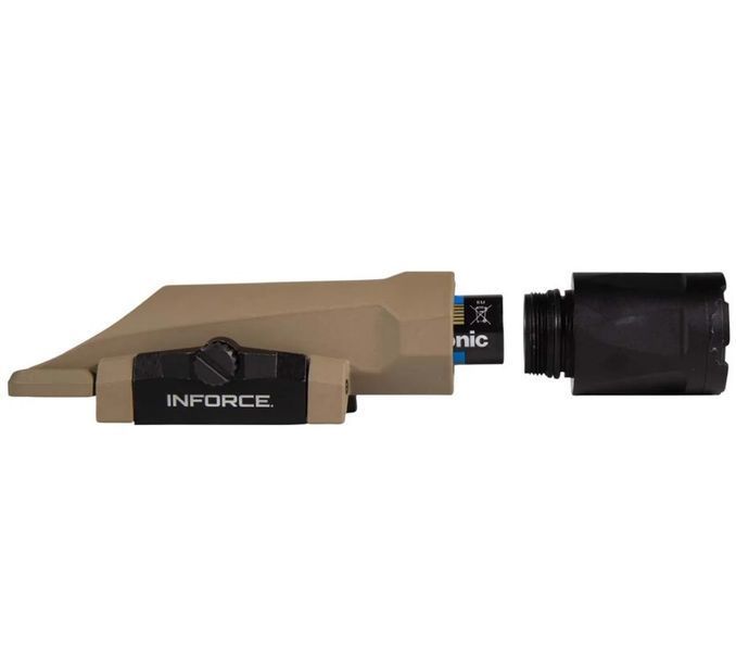 Подствольный фонарик Inforce WMLX, Flat Dark Earth Body, White LED Gen3 IF71012DE IF71012DE 7003165 фото