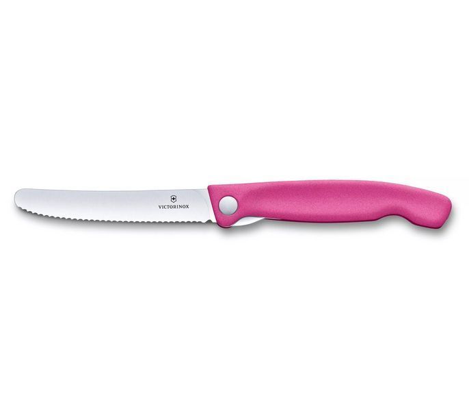 Кухонний ніж Victorinox Swiss Classic Foldable Paring Knife складаний, рожевий, 11 см (6.7836.F5B) V77551486 фото