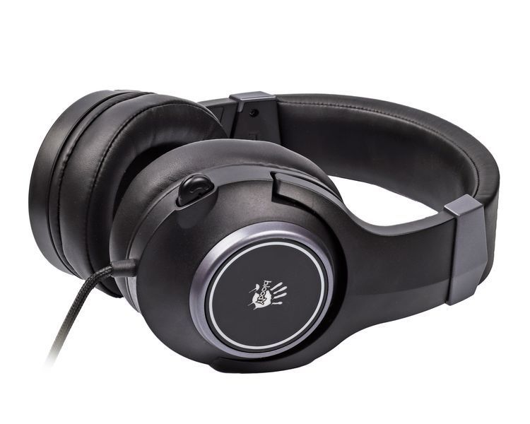 Гарнитура игровая Bloody G350 с подсветкой, USB G350 Bloody (Black) 1604863 фото