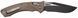 Нож Microtech Amphibian Black Blade G-10 Tan 137RL-1FLGTTA 14090775 фото 3
