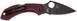 Нож Spyderco Dragonfly 2 Lightweight BB Micro-Melt PD1 FRN Burgundy C28BGBKP2 871699 фото 2