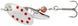 Блесна Savage Gear Sticklebait Spinner #3 9.1g Dirty Silver Red 18544477 фото