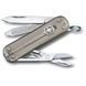 Швейцарський ніж Victorinox Classic 58 мм 7 функцій Сірий напівпрозорий (0.6223.T31G) V77552856 фото 1