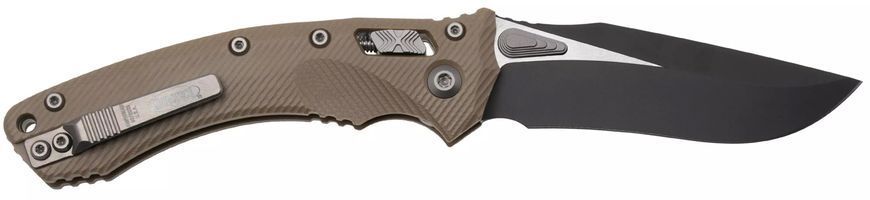 Нож Microtech Amphibian Black Blade G-10 Tan 137RL-1FLGTTA 14090775 фото