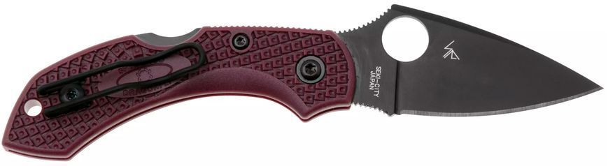 Нож Spyderco Dragonfly 2 Lightweight BB Micro-Melt PD1 FRN Burgundy C28BGBKP2 871699 фото