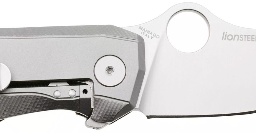 Ніж Spyderco SpyNano M398 Micarta Green C268MTIP 871764 фото