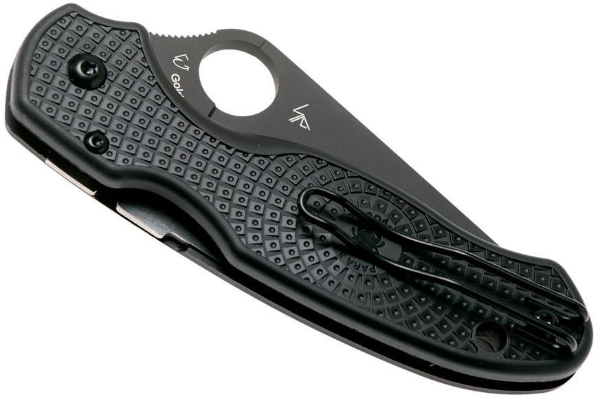 Ніж Spyderco Para 3 Lightweight Black Blade C223PBBK 871383 фото