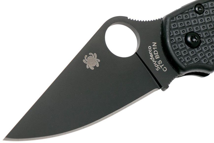 Ніж Spyderco Para 3 Lightweight Black Blade C223PBBK 871383 фото