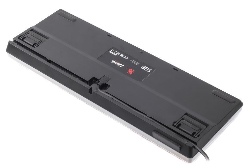 Механічна клавіатура A4Tech Bloody S98, червоні світчі, неонове підсвічування клавіш, USB S98 Bloody (Naraka) 1605854 фото