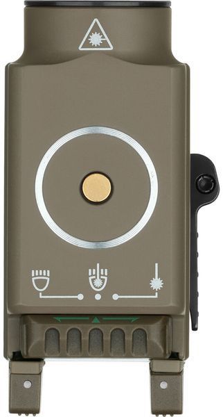 Ліхтар з ЛЦВ Olight Baldr S Green Laser Flat Dark Earth (600 Lm) 0.0002.0195 23704809 фото