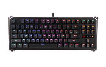 Механическая клавиатура A4Tech Bloody B930, черная, RGB подсветка клавиш, турнирный формат, USB B930 RGB Bloody (Black) 1603680 фото