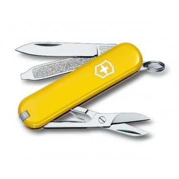 Швейцарський ніж Victorinox Сlassic SD Жовтий 0.6223.8 4001143 фото