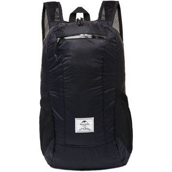 Рюкзак компактний надлегкий Naturehike&nbsp;Ultralight&nbsp;NH17A012-B, 18 л, Чорний 77974 фото