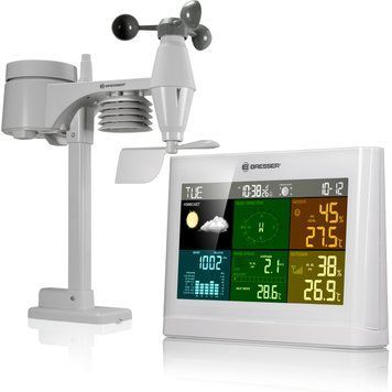 Метеостанція Bresser 5-in-1 Comfort Weather Center White (7002550GYE000) 930584 фото