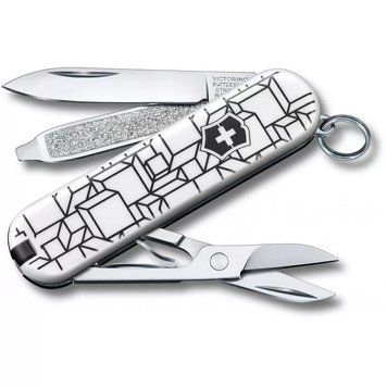 Швейцарський ніж Victorinox Classic LE 2021 Cubic Illusion 58 мм 7 функцій (0.6223.L2105) V77552862 фото