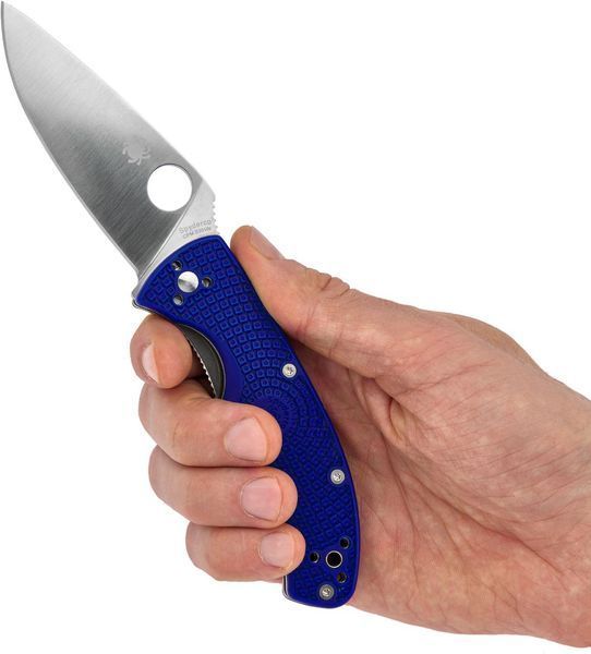 Ніж Spyderco Tenacious Blue CPM-S35VN C122PBL 871472 фото