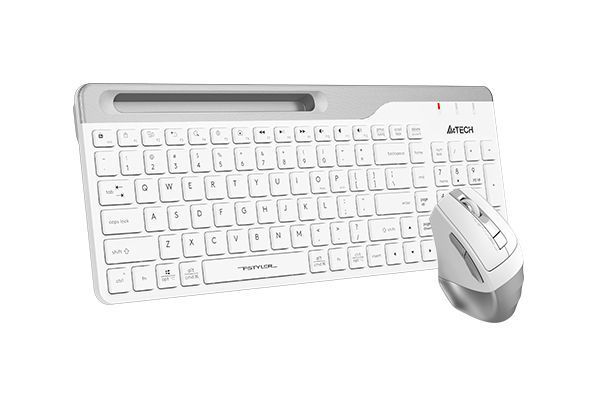 Комплект A4Tech Fstyler FB2535C клавиатура с мышью, USB, цвет ледяно-белый FB2535C (Icy White) 1605470 фото