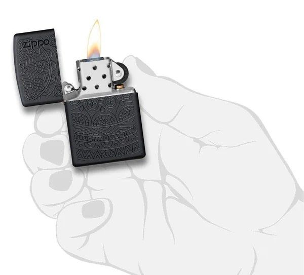 Запальничка Zippo Zippo 218 Tone on Tone Design 29989 V77553891 фото