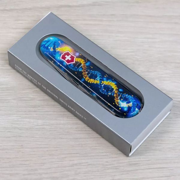 Швейцарський ніж Victorinox Spartan глянцевий ДНК Українця 1.3603.3_T3270pw V77554540 фото