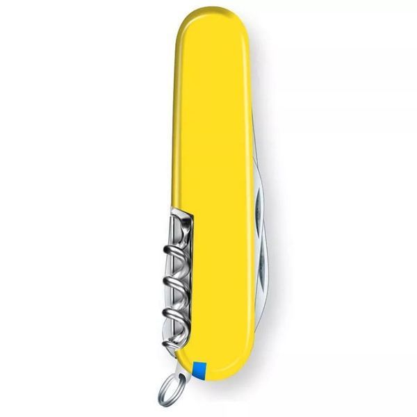Швейцарский нож Victorinox Huntsman Ukraine Сине-желтый (1.3713.2.8) V77552982 фото