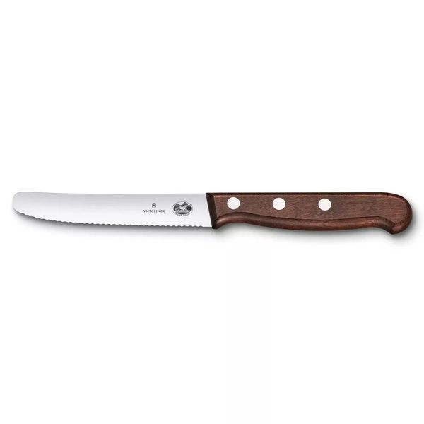 Кухонний ніж Victorinox Wood Tomato and Table Серрейтор подарункова коробка 5.0830.11G V77554315 фото