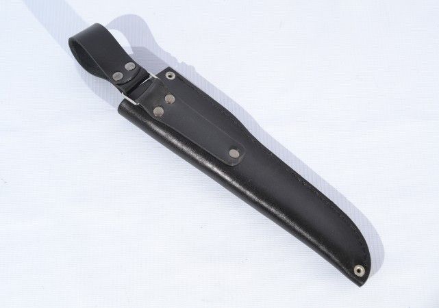 Шкіряні піхви для ножа середні L Чорні 11101050 фото