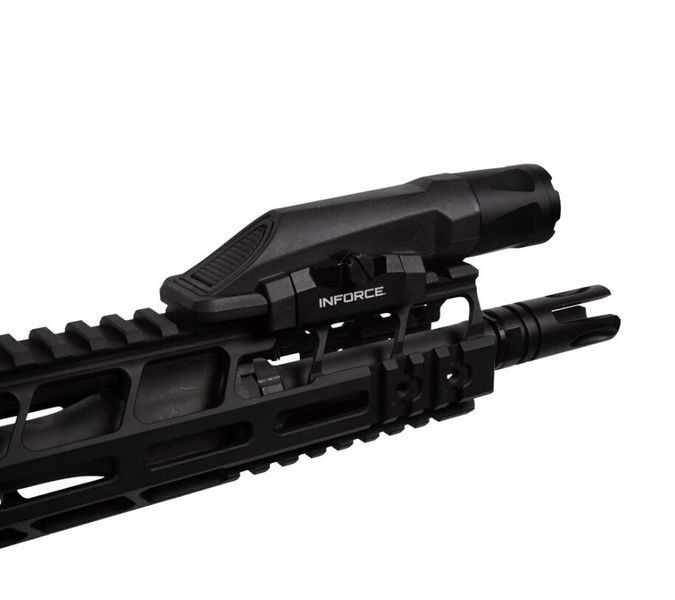 Підствольний ліхтарик Inforce WMLX, Black Body, Primary LED: White; Secondary LED: IR Gen3 IF71014 IF71014 7003164 фото