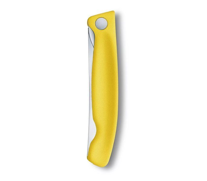 Кухонный нож Victorinox Swiss Classic Foldable Paring Knife складной, желтый, 11 см (6.7836.F8B) V77551484 фото