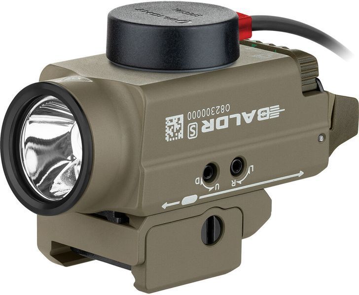 Ліхтар з ЛЦВ Olight Baldr S Green Laser Flat Dark Earth (600 Lm) 0.0002.0195 23704809 фото