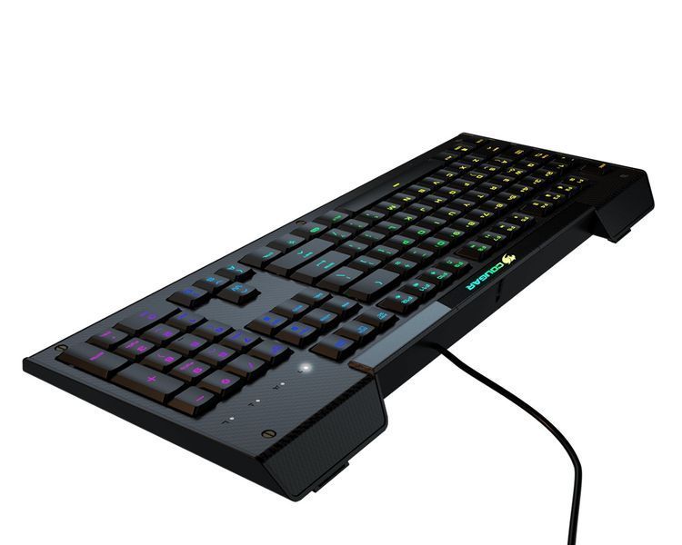 Клавіатура ігрова Cougar Aurora, з RGB підсвічуванням, USB Aurora S 1604026 фото