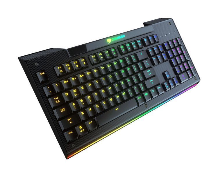 Клавіатура ігрова Cougar Aurora, з RGB підсвічуванням, USB Aurora S 1604026 фото